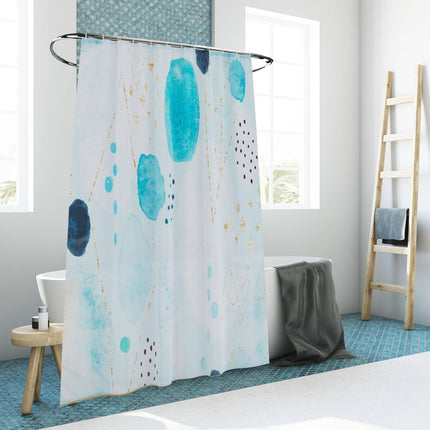 Perdeau de dus 180x200 cm cu motiv