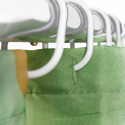 Perdeau de dus verde bambus