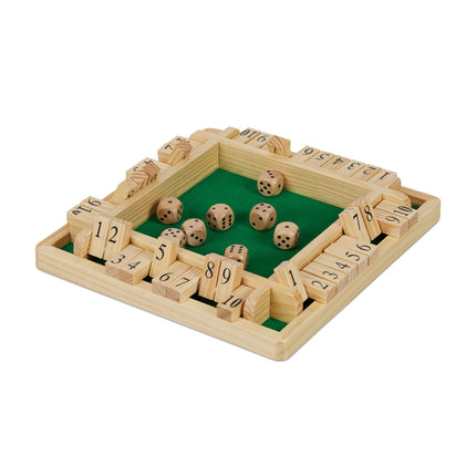 Shut The Box Dice Game