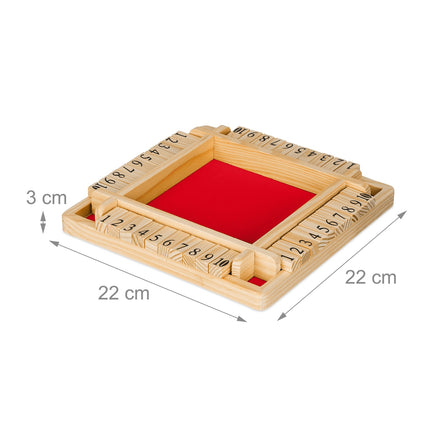 Shut The Box pentru 4 jucători