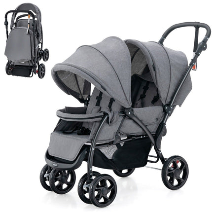 Carucior frate carucior pliabil frate carucior twin twin bugg gri