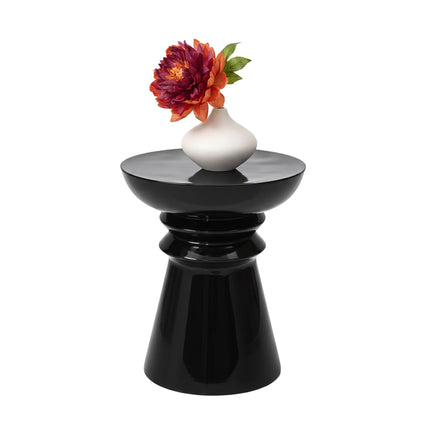 Măsuță laterală și scaun, design siluetă piesă de șah