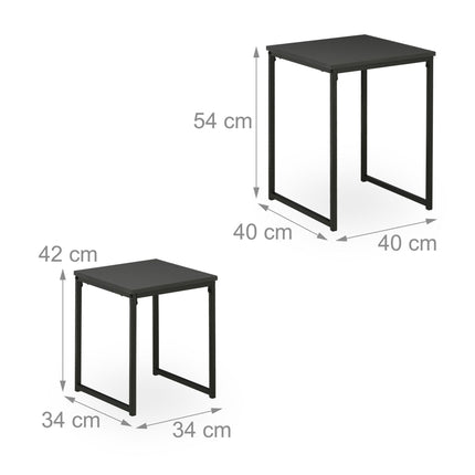 Set de 2 masute laterale