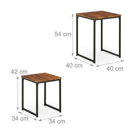 Set de 2 masute laterale