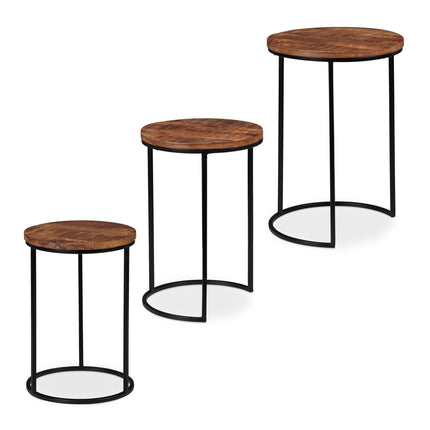 Set de 3 masute laterale