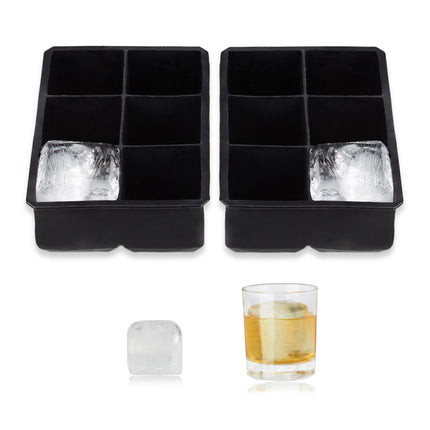 Set de 2 forme din silicon pentru cuburi de gheata