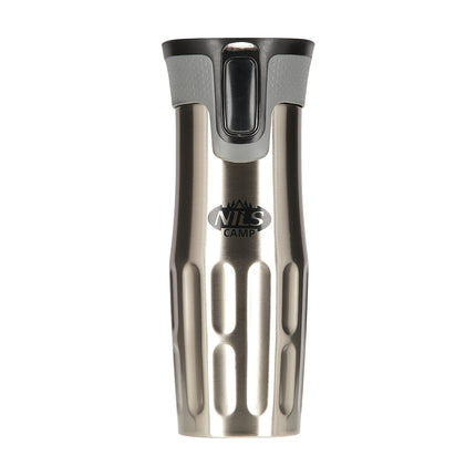 Cupa termica argintie, izolata, 500 ml