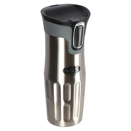 Cupa termica argintie, izolata, 500 ml