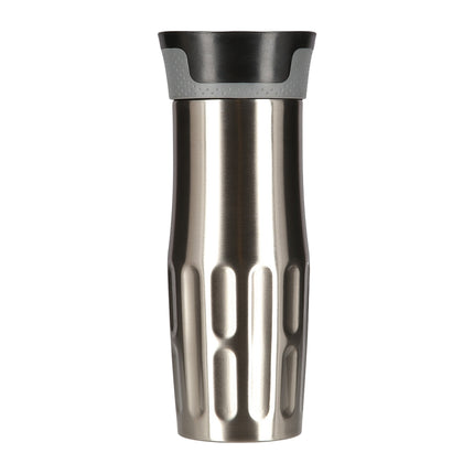 Cupa termica argintie, izolata, 500 ml