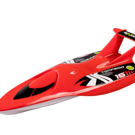 Silverlit Exost Barcă cu radiocomandă Torpedo, roșu, scara 1:18