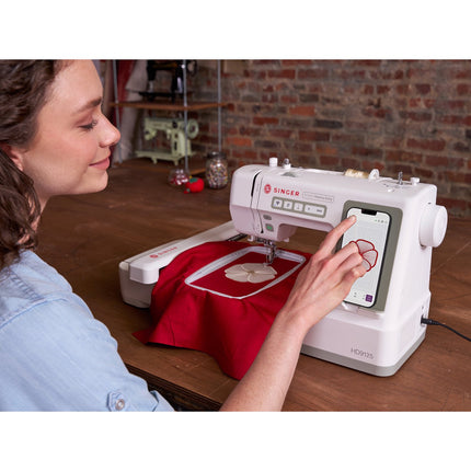 Singer Smart Heavy Duty Sewing and Embroidery Machine, 200 Stitches, Wi-Fi