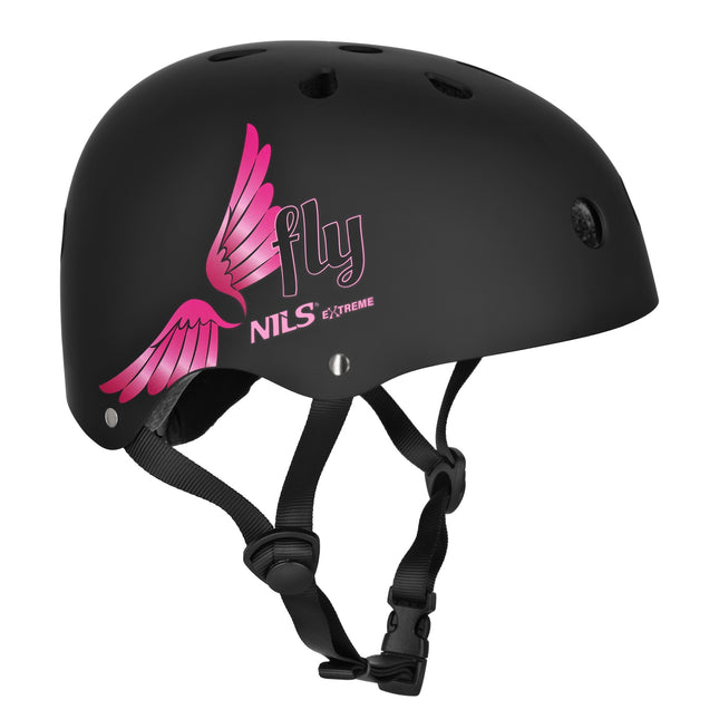Cască de skate, roz, XS 48-52 cm, ajustare cu cadran, 11 orificii de ventilație