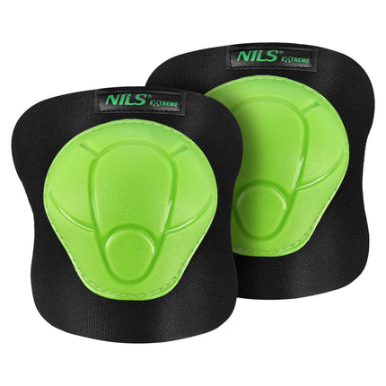 Set de pernuțe de protecție pentru patine, încheietură, cot și genunchi, verde, S