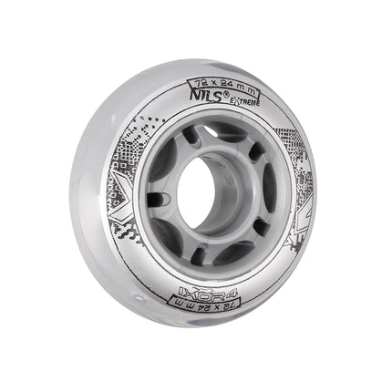 Skateboard Wheels 72x24mm 82A Transparent (4 Pack)