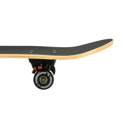 Skateboard cu design cranii, punte durabilă