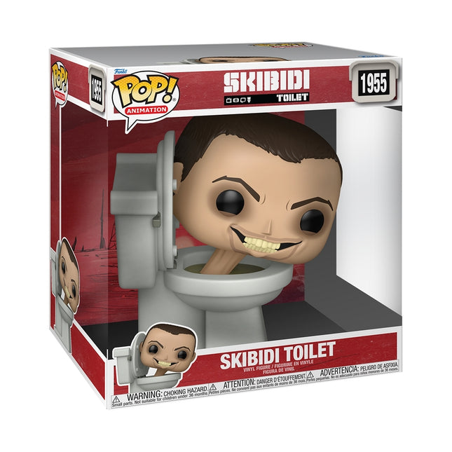 Toaletă Skibidi Funko Pop! Figurină de vinil Jumbo de colecție
