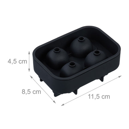 Set de 2 tavi pentru cuburi de gheata craniu
