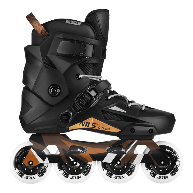 Role Slalom Inline, Negre, Mărimea 38, 80mm