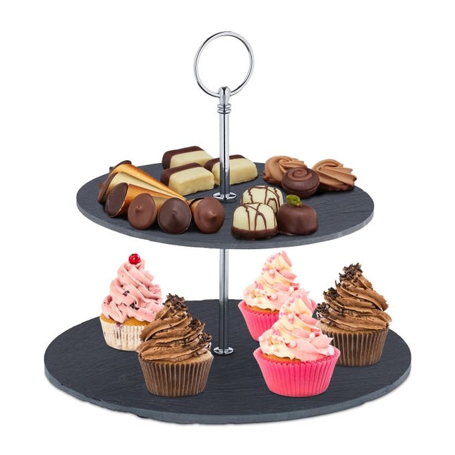 Slate etagere 2 nivele