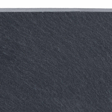 Slate plate rectangular set of 6