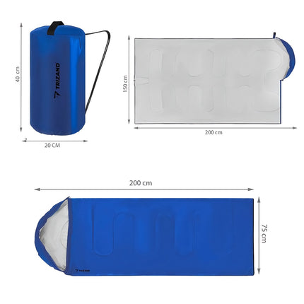 Sac de dormit - albastru S10249