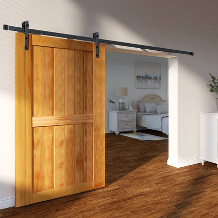 Sliding Barn Door Hardware Kit, 10ft Track, 330 lb
