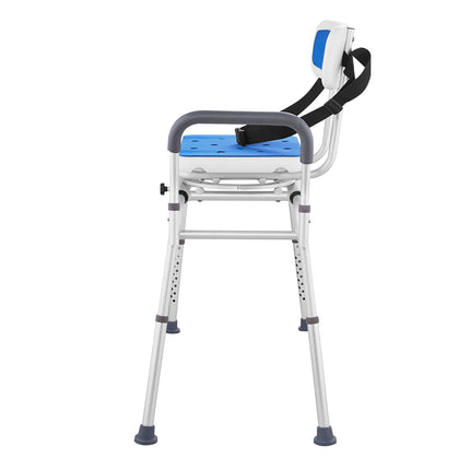 Sliding Tub Transfer Bench – 360 Swivel, 400 lb; Height Adjustable