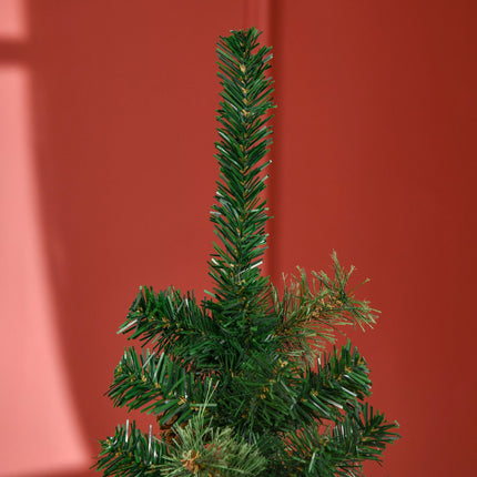 Brad Artificial Subtire, 165 cm, Verde, Utilizare In Interior