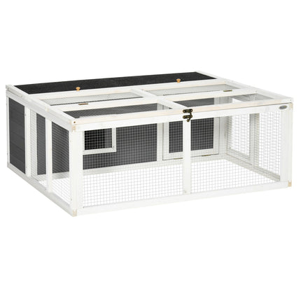 Guinea pig enclosure - Spruce Wood, 120x105x46 cm Enclosure