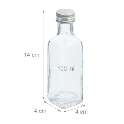 Sticle mici într-un set