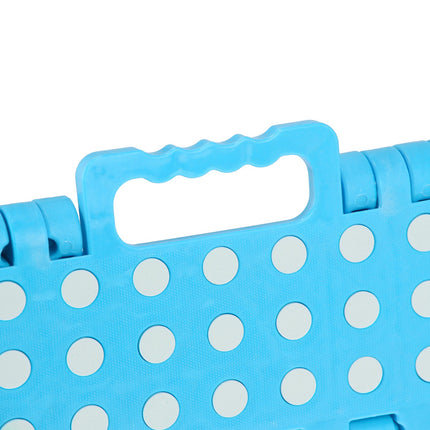 Small folding stool blue