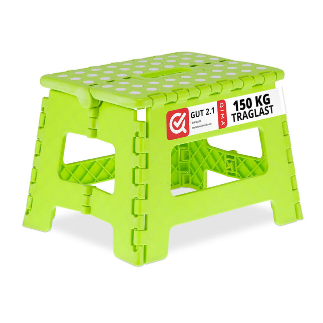 Small folding stool green