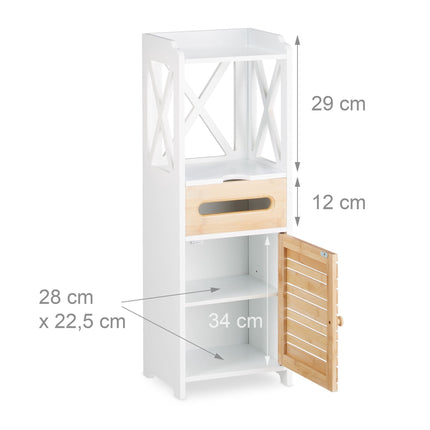 Dulap lateral mic cu 5 rafturi