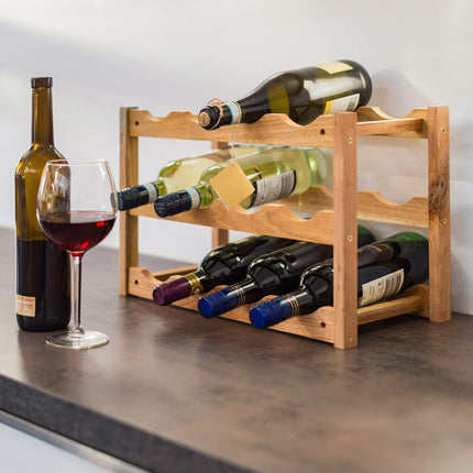 Raft mic pentru vin din nuc