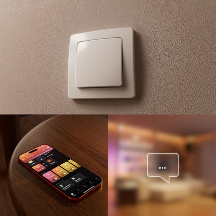 Smart In-Wall Switch Module for Hue Lights, 1-Pack