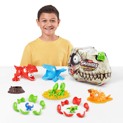 Set de joacă Smashers Dino Island T-Rex Battle