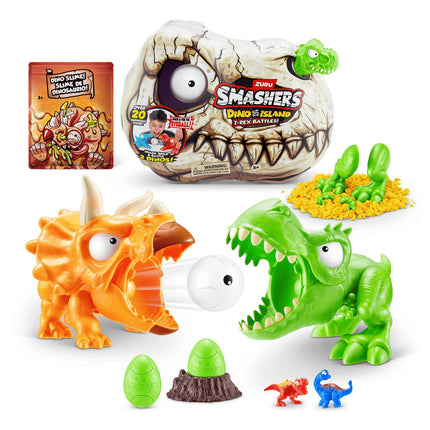 Set de joacă Smashers Dino Island T-Rex Battle