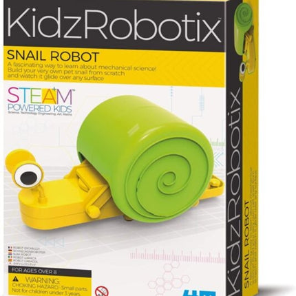 Kit robot melc pentru copii, învățare STEM, asamblare ușoară