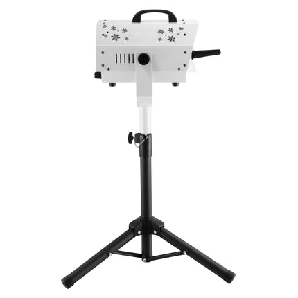 Snow Machine 1200W, Wireless Remote, Adjustable Stand, 20 m² Coverage
