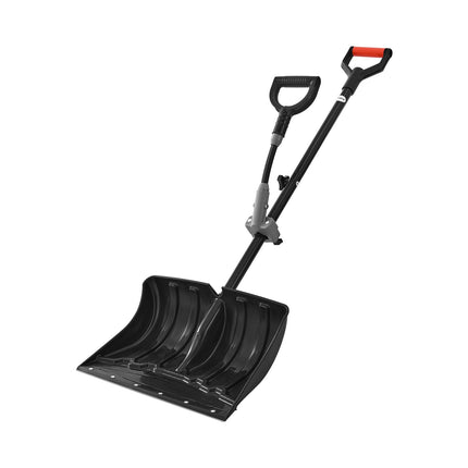 Snow Shovel 18-Inch Wide, D-Handle with Assist Grip