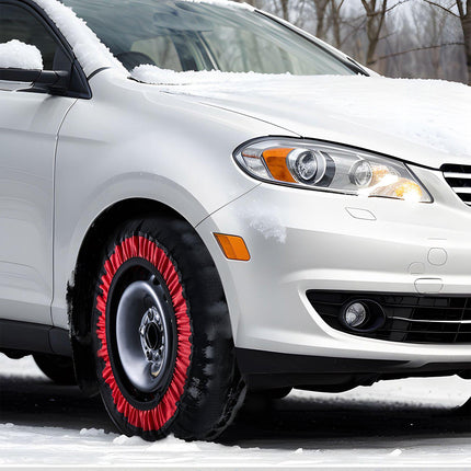 Snow Tire Socks, Polyester, Elastic Straps, XL 2-Pack