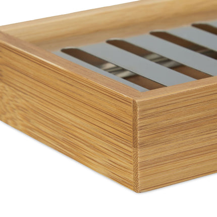 Soap dish in bamboo