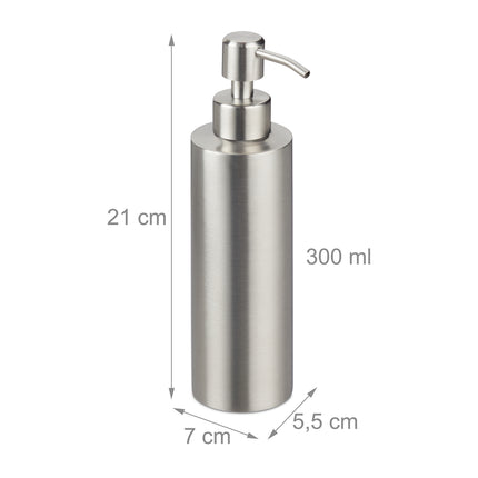 Pompa de sapun din inox 300 ml