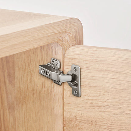 Soft Close Cabinet Hinges, 60 Pack, Full Overlay, 100° Opening