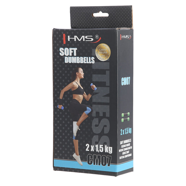 Haltere moi 2 x 1,5 kg - Grip confortabil