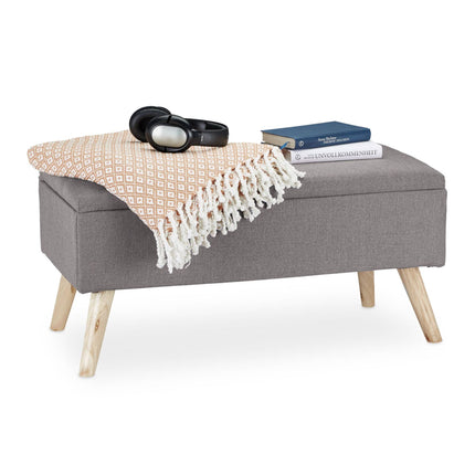 Soft bench with storage
