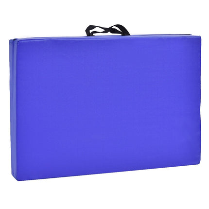 Covoraș moale covoraș de gimnastică covoraș de yoga covoraș pliabil covoraș de gimnastică 180x60x4cm - albastru