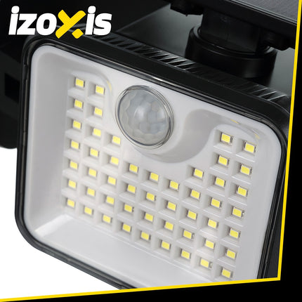 Lampă solară de grădină cu 180 LED-uri și senzor de mișcare, IP65