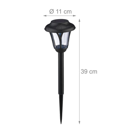 Lămpi solare într-un set