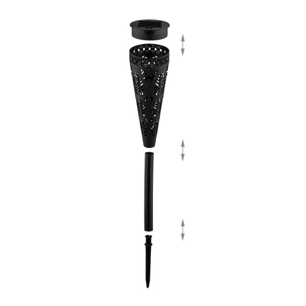 Lampa solara cu efect de lumina